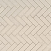 ALMOND GLOSSY HERRINGBONE MOSAIC