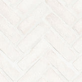 ALPINE WHITE CLAY BRICK HERRINGBONE 2.25 X 7.5