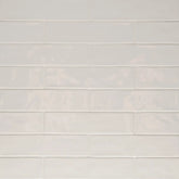 Clara 2.75" x 11" Glossy Porcelain Tile in Grey