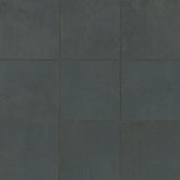 Wave 4" x 4" Honed Porcelain Mosaic Tile in Coal
