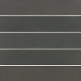 Celine 2.5" x 12" Matte Porcelain Floor & Wall Tile in Black