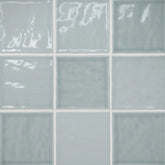 Marin 4" x 4" Ceramic Wall Tile in Misty Blue