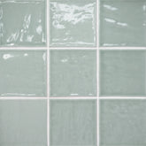 Marin 4" x 4" Ceramic Wall Tile in Aloe Green