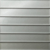 Kaikos 2" x 12" Matte Glass Field Tile in Grey