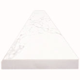 CARRARA WHITE 6X73X0.62 SINGL B POL-ENG