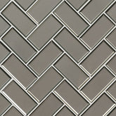 CHAMPAGNE BEVEL HERRINGBONE