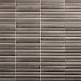 Zen, Rectangle, 2X10, Fluted, Glossy