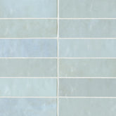 Cloé 2.5" x 8" Glossy Ceramic Tile in Baby Blue