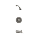 1 HANDLE SHOWER/TUB FAUCET 6104-607 BRUSH NICKEL