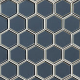 VAGUE BLUE 3" HEXAGON
