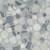 ALASKA GRAY PEBBLES MESH BACKED