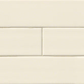 ALMOND GLOSSY 4X16 BULLNOSE