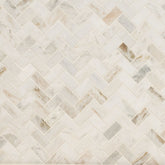 ARABESCATO VENATO WHITE 1X2 HERRINGBONE HONED