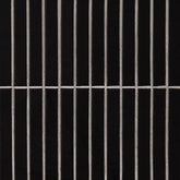 BLACK MATTE STACK PATTERN 1X6