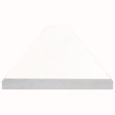 BRIGHT WHITE 4X24X0.62 DBL B POL-ENG