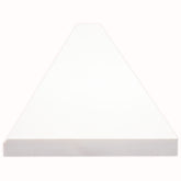 BRIGHT WHITE 6X73X0.62 SINGL BVL POL-ENG