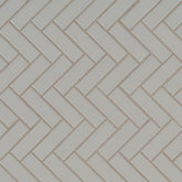 GRAY GLOSSY HERRINGBONE 6MM