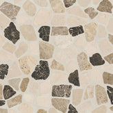 MIX MARBLE PEBBLES MESH BACKED