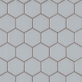 GRAY MATTE 2" HEX 6MM