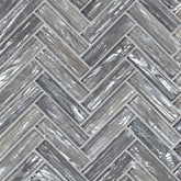 SHIMMERING SILVER HERRINGBONE