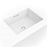 PORCELAIN VANITY RECTANGLE WHITE-2015 FLAT