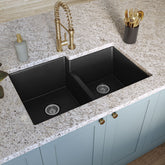 QUARTZ BLACK STRAIGHT DBL BWL60/40-3221