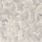 SLICED TRUFFLE PEBBLES MESH BACKED 12" L x 12