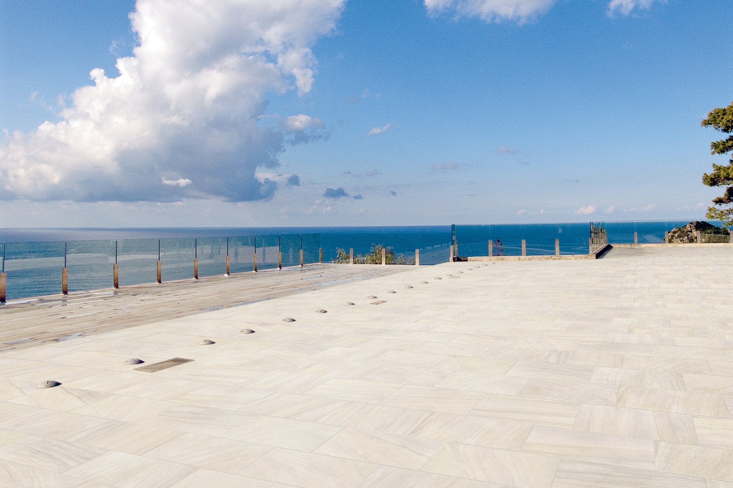 Bedrosians Purestone 12" x 24" Matte Natural Porcelain Tile in Bianco | Item Code PIEPURBI1224