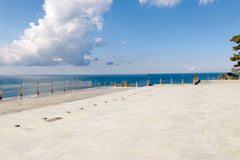 Bedrosians Purestone 12" x 24" Matte Natural Porcelain Tile in Bianco | Item Code PIEPURBI1224