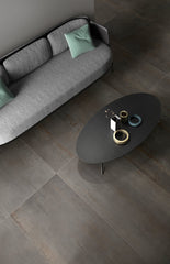 Bedrosians Rebel 12" x 24" Floor & Wall Tile in Lead | Item Code FLAREBLEA1224