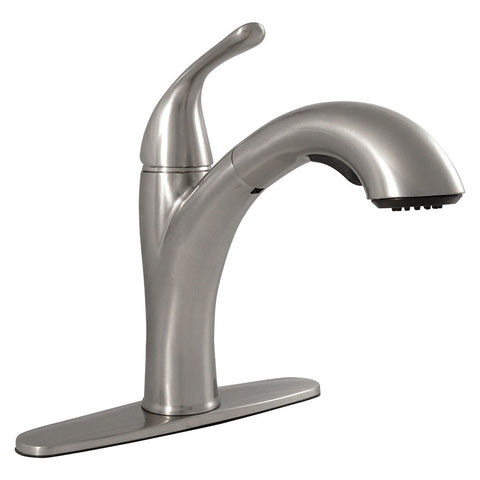 1 HANDLE KITCHEN FAUCET 8301-804 BRUSH NICKEL