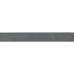 Bedrosians Nomade 3" x 24" Matte Porcelain Bullnose Trim in Noir | Item Code 100000188