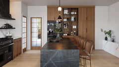 Bedrosians Planx 12" x 72" Wood Look Honed Porcelain Tile in Nest | Item Code 100001577