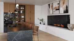Bedrosians Planx 12" x 72" Wood Look Honed Porcelain Tile in Nest | Item Code 100001577