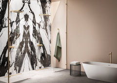 Bedrosians Magnifica The Thirties 30" x 30" - 8mm Honed Porcelain Tile in Pietra Grey | Item Code DOLMAGPIE3030-8H