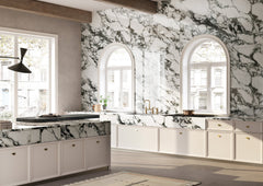 Bedrosians Magnifica The Thirties 30" x 30" - 8mm Honed Porcelain Tile in Cementi | Item Code DOLMAGCEM3030-8H