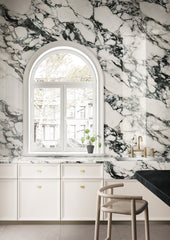Bedrosians Magnifica The Thirties 30" x 30" - 8mm Honed Porcelain Tile in Cementi | Item Code DOLMAGCEM3030-8H