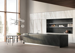 Bedrosians Magnifica The Thirties 30" x 30" - 8mm Honed Porcelain Tile in Cementi | Item Code DOLMAGCEM3030-8H