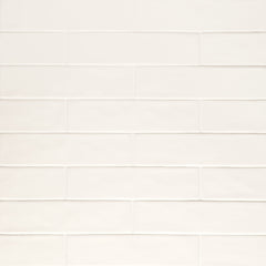 Bedrosians Clara 2.75" x 11" Matte Porcelain Tile in Ivory | Item Code 100000800
