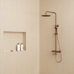 Bedrosians Sahara 3" x 12" Matte Porcelain Tile in Ecru | Item Code 100001020