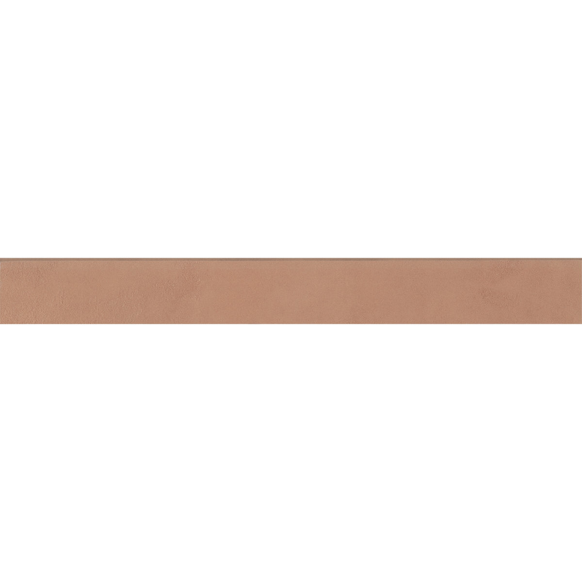 Bedrosians Sahara 3" x 24" Matte Bullnose Porcelain Tile in Cotto | Item Code 100001025
