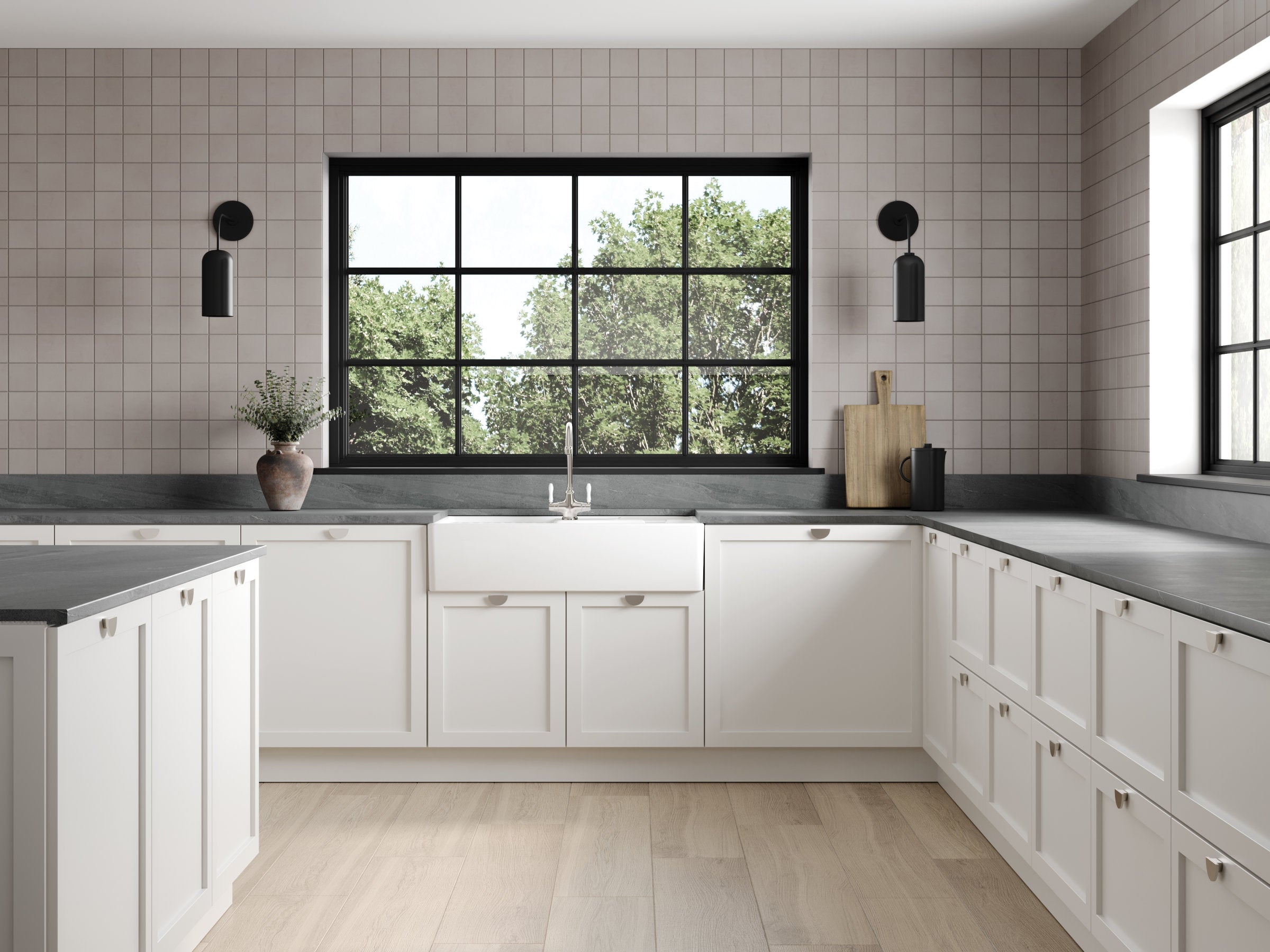 Bedrosians Arrowhead 10"x60" Wood Look Matte Porcelain Tile in Natural | Item Code 100000688