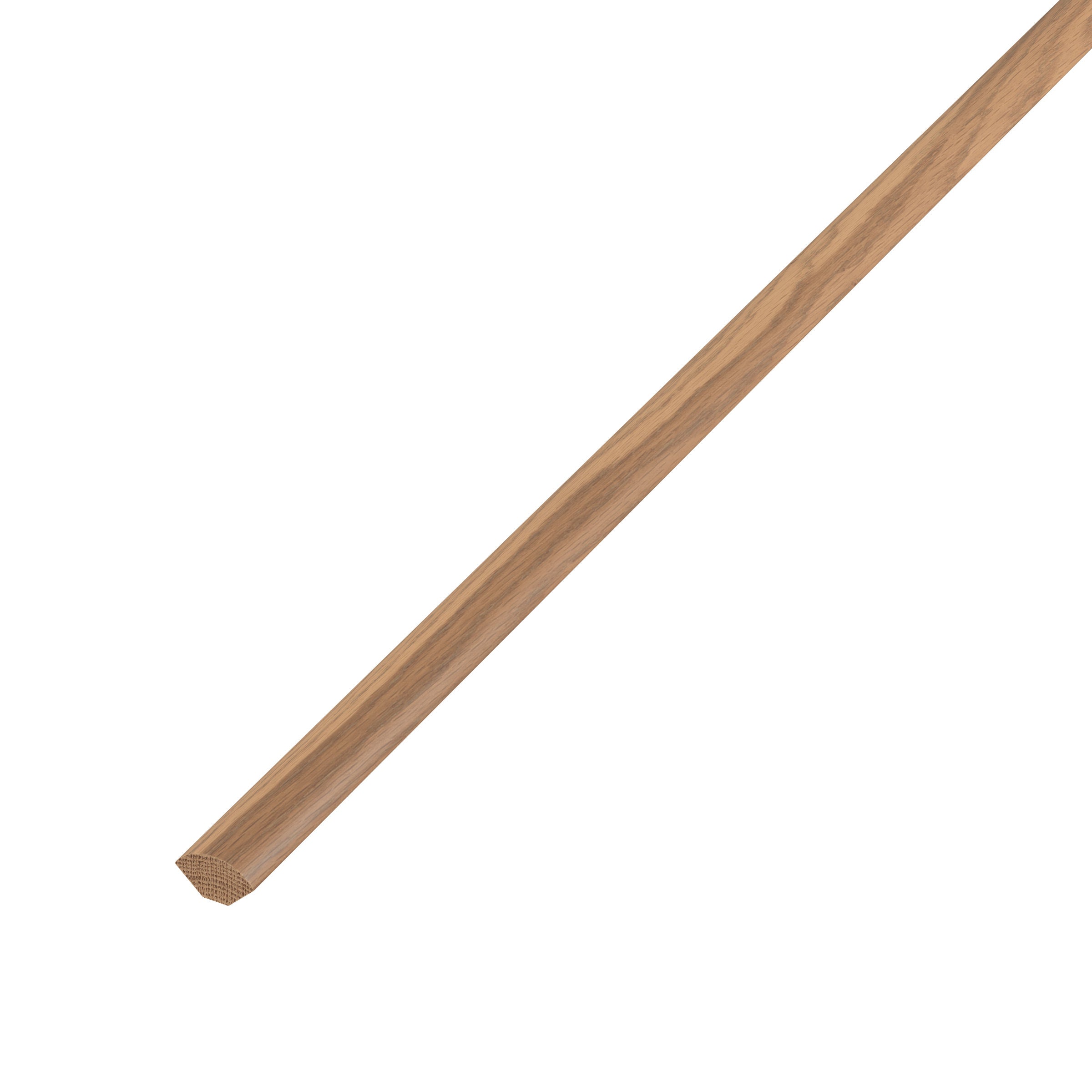 Bedrosians Bordeaux 0.75" x 76.75" Hardwood Quarter Round Molding Trim in Margaux | Item Code 100001287