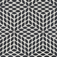 Bedrosians Celeste Honed Marble Blend Mosaic Tile in Nero Marquina & Calacatta Losanna | Item Code 100001713