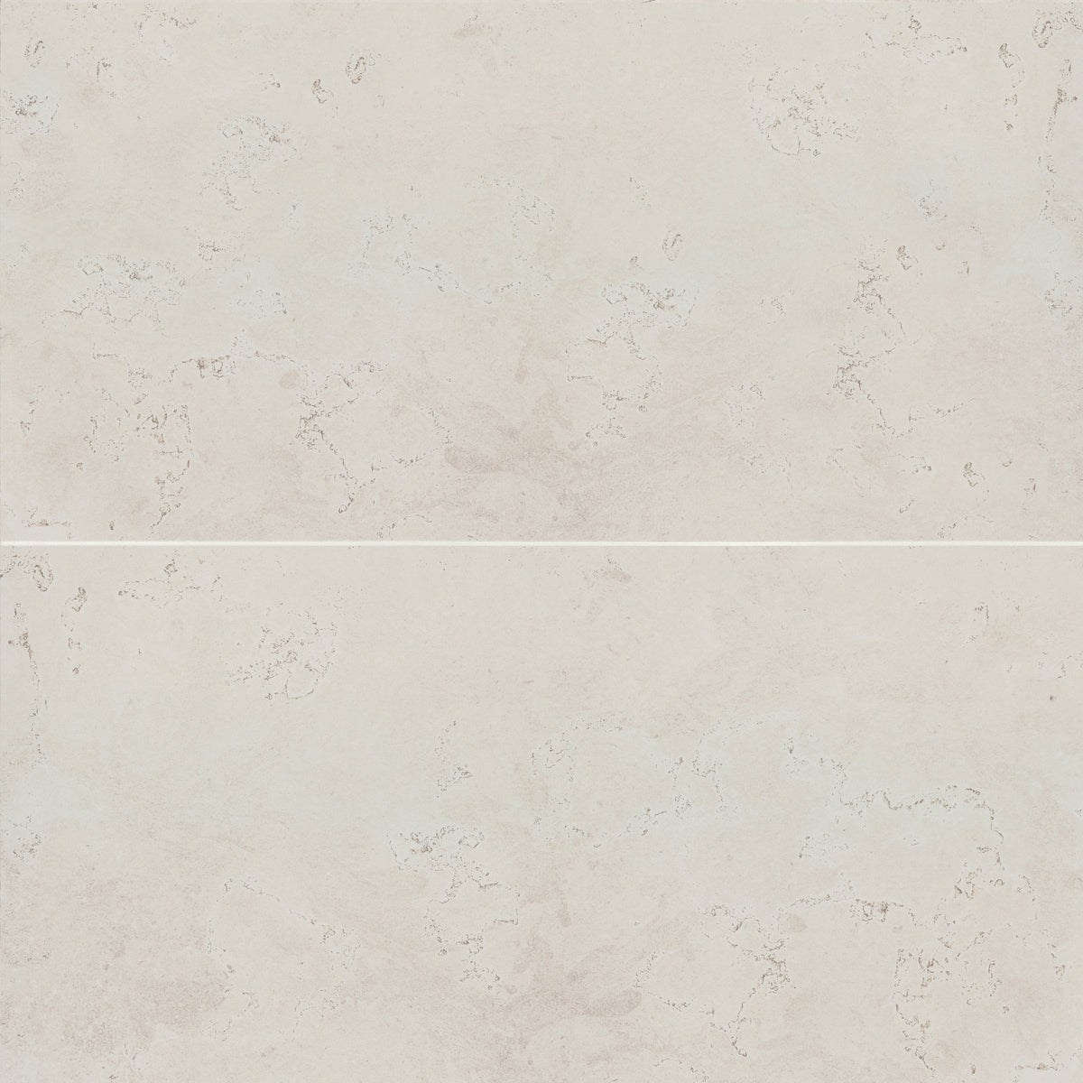 Bedrosians Thaddeus 24" x 48" Matte Porcelain Tile in White | Item Code 100001945