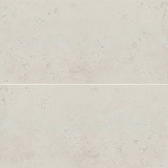 Bedrosians Thaddeus 24" x 48" Matte Porcelain Tile in White | Item Code 100001945