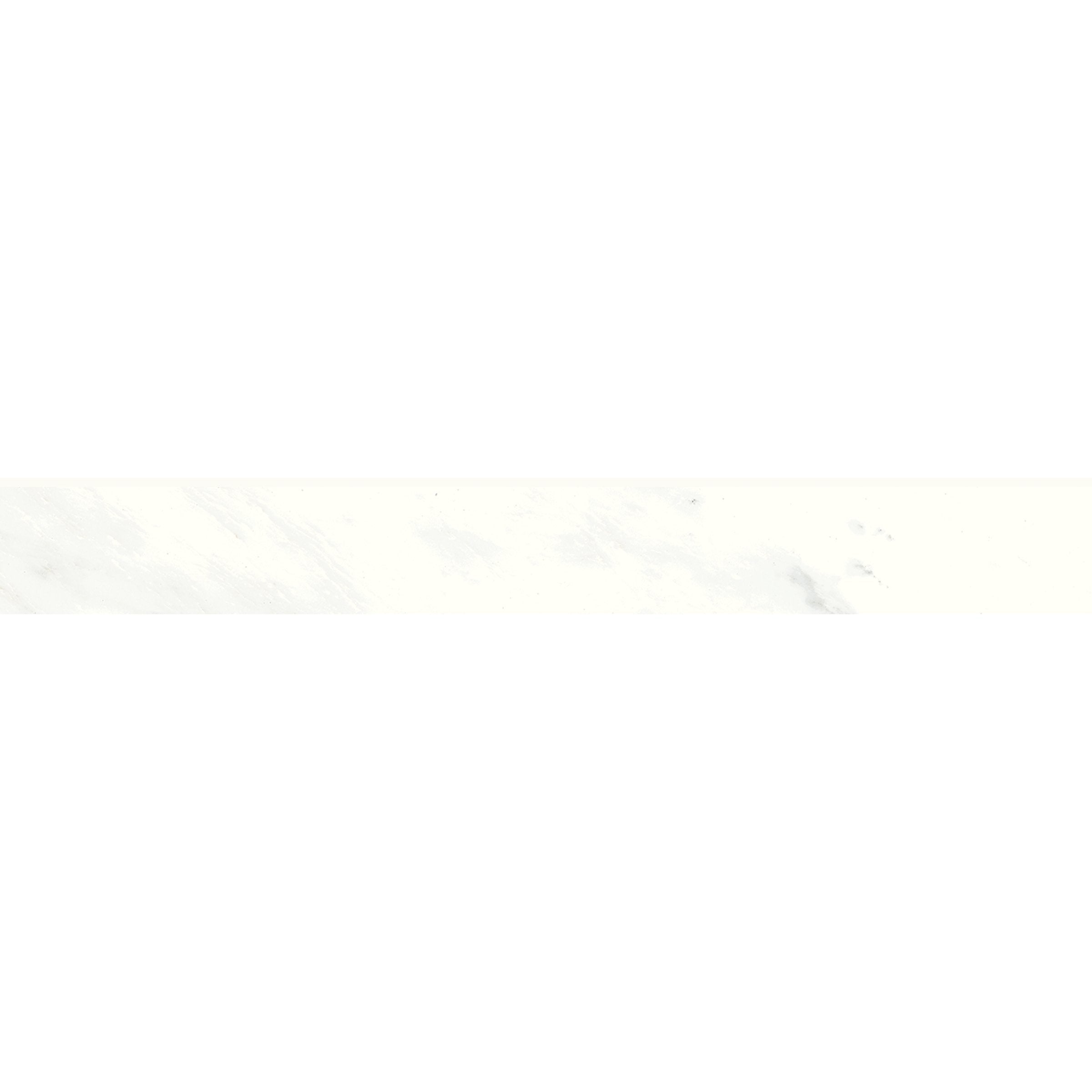 Bedrosians Magnifica 3" x 24" Honed Bullnose Porcelain Tile in Luxe White | Item Code 100002319