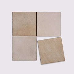 Bedrosians Celine 4" x 4" Matte Porcelain Floor & Wall Tile in Taupe | Item Code 100003127