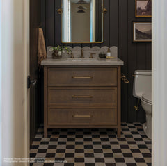 Bedrosians Celine 4" x 4" Matte Porcelain Floor & Wall Tile in Taupe | Item Code 100003127