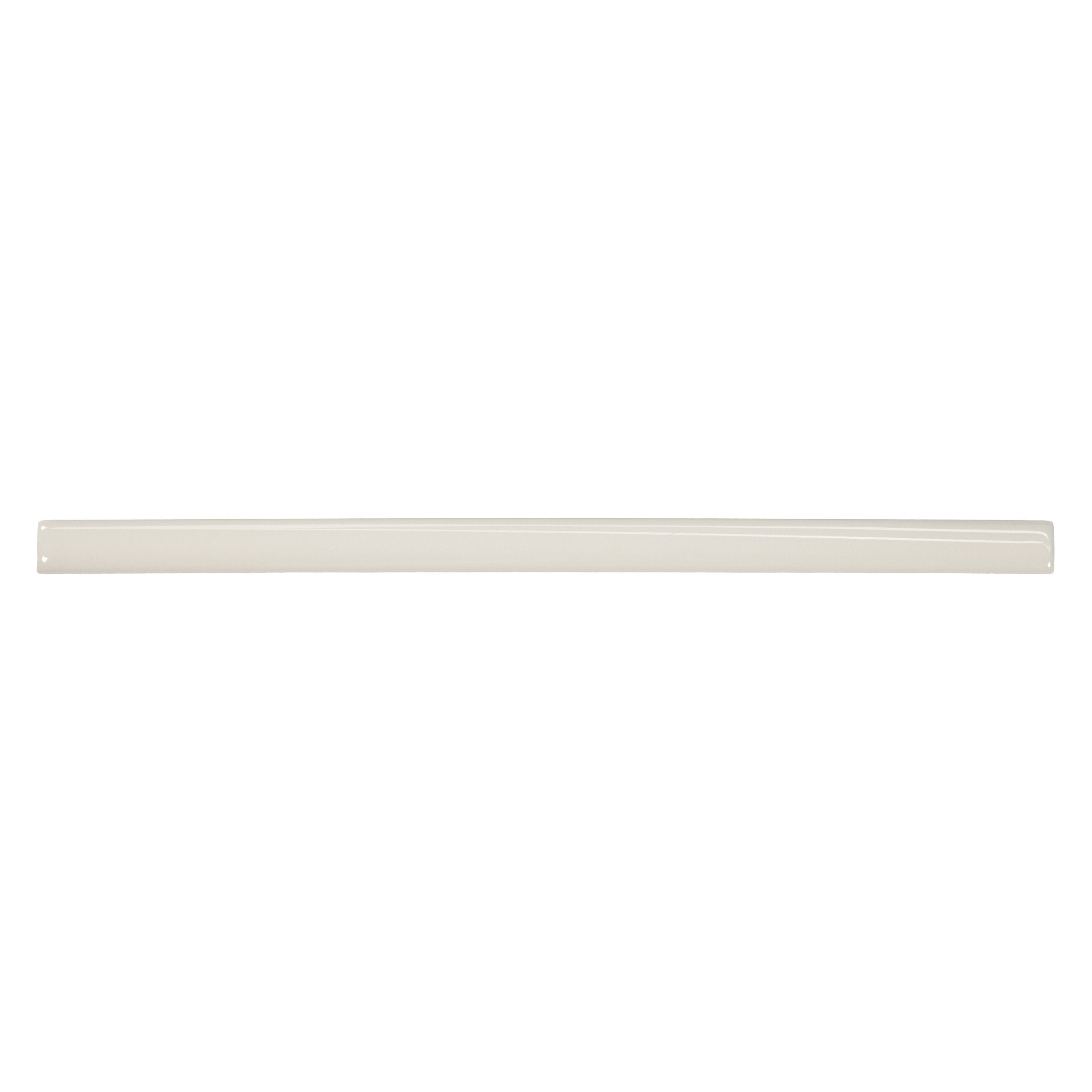 Bedrosians Marin 0.5" x 12" Jolly Miter Edge Ceramic Trim in Sand Dollar | Item Code 100003186